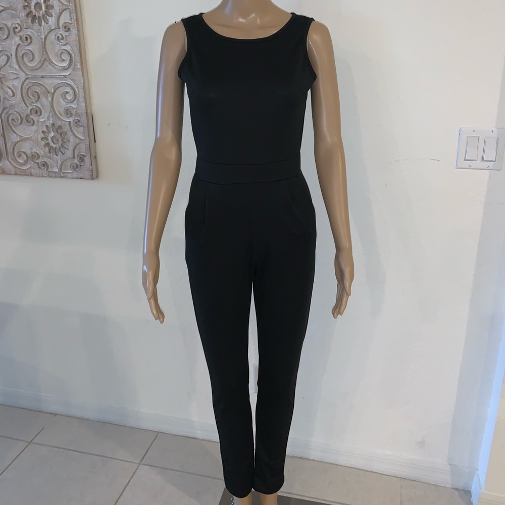 Boutique Black Jumpsuit